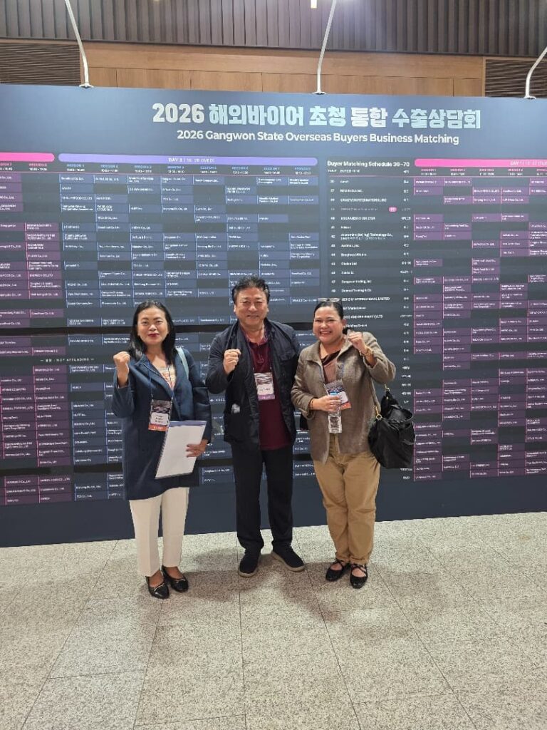 인도네시아 PT Segen Medical Nasional 바이어와의 1:1 상담 모습